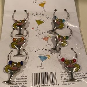 NWT Set of 6 drink markers